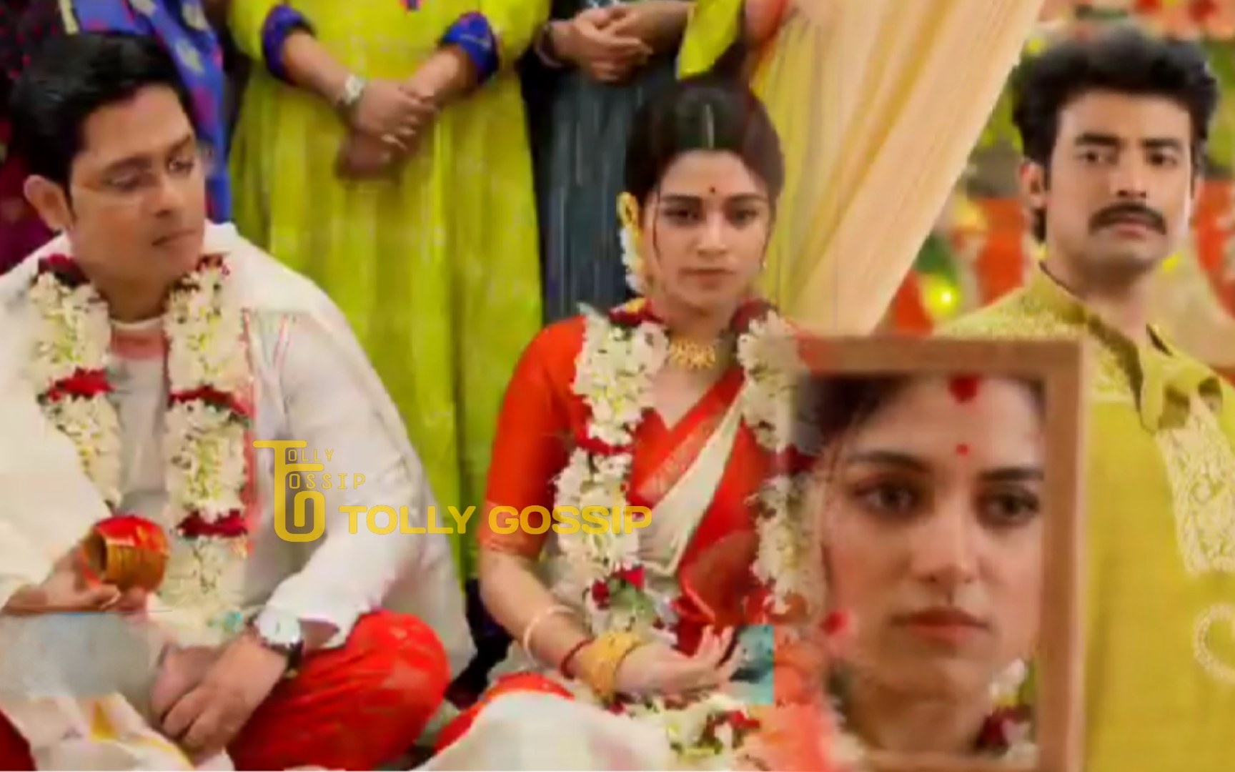 Guddi New Trend: লিপস্টিক দিয়ে সিঁদুর পরিয়ে সাধ মেটেনি লীনা পিসির, এবার আয়না দেখে নিজে নিজেই সিঁদুর পরার ট্রেন্ড আবিষ্কার করলো গুড্ডি! "পবিত্র সিঁদুর দানকে হাসির খোরাক করে তুলছে সিরিয়াল", Troll করছে দর্শক 4 Bengali television