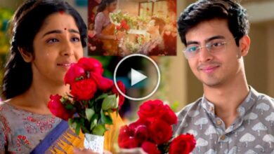 Anurager Chowa new Valentines Day Special Promo Surjo comes to deepa with rose 780x470 1